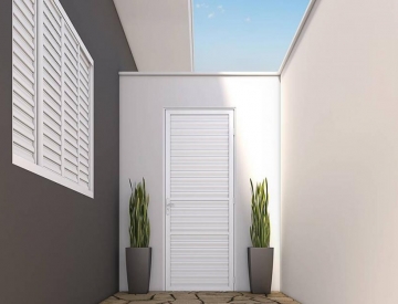 PORTAS DE GIRO DE ALUM�NIO